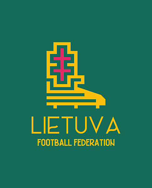 Lietuva football federation logo.