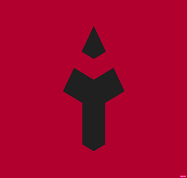 Manchester United aka M U trident logo ..