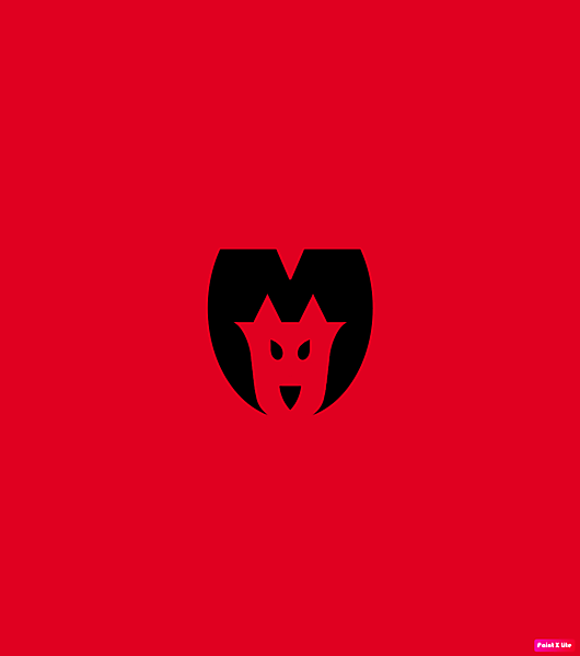 Manchester United logo concept.