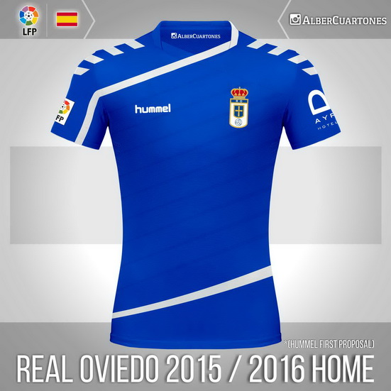 Real Oviedo 2015 / 2016 Home Shirt