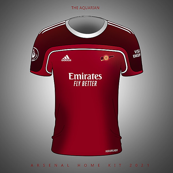 Arsenal F.C. Home Kit Redesign 2021