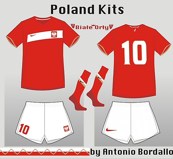 Poland away kit 1