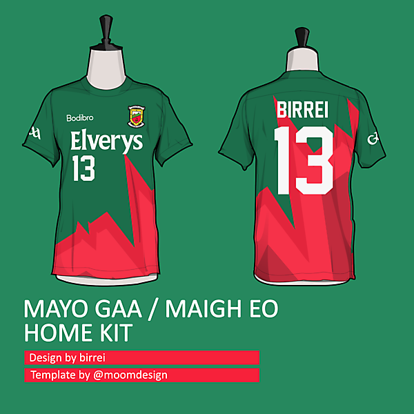 Mayo GAA home kit *PULSE TEAMWEAR*