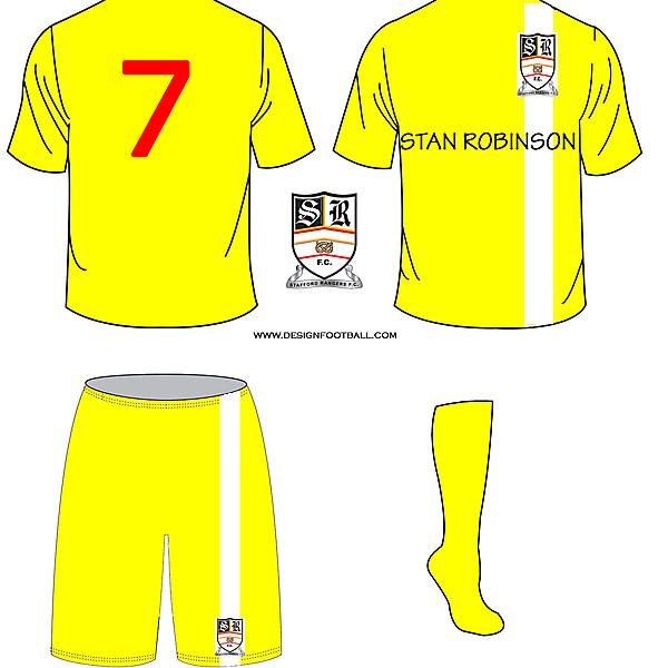 Stafford Rangers Away 2009/2010