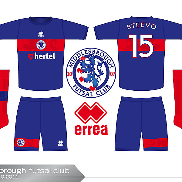 #3 - Kit Design Contest - Middlesbrough Futsal Club (closed)