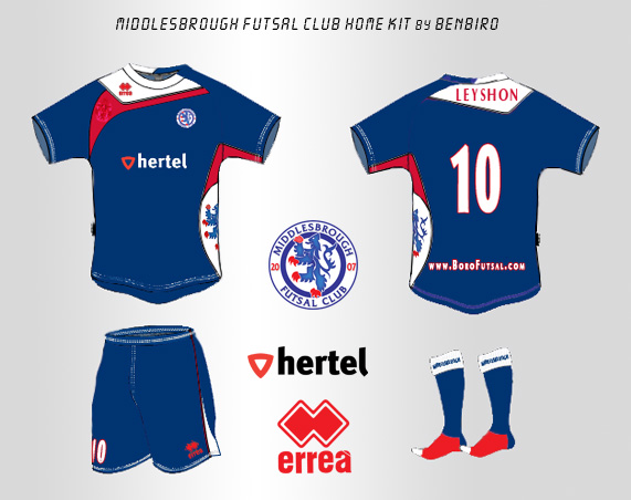 Boro Futsal Home Kit BB