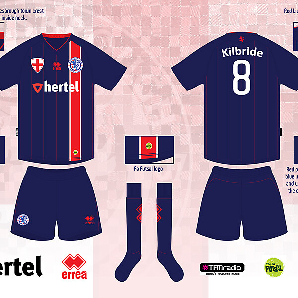 Middlesbrough Home Kit Version 4 (European Kit) by Morgan O\'Brien