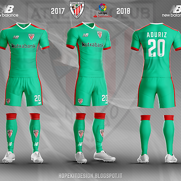 Athletic Bilbao x NB - away