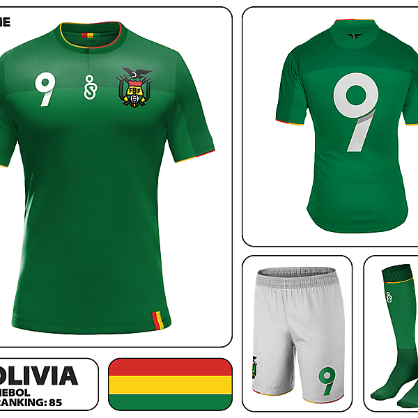 Bolivia (FBF) Kit and Crest Competition (closed)