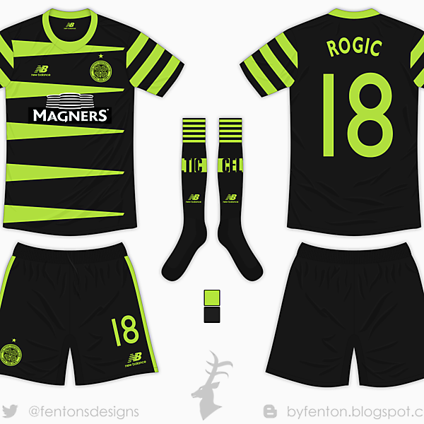 Celtic Away Kit - New Balance