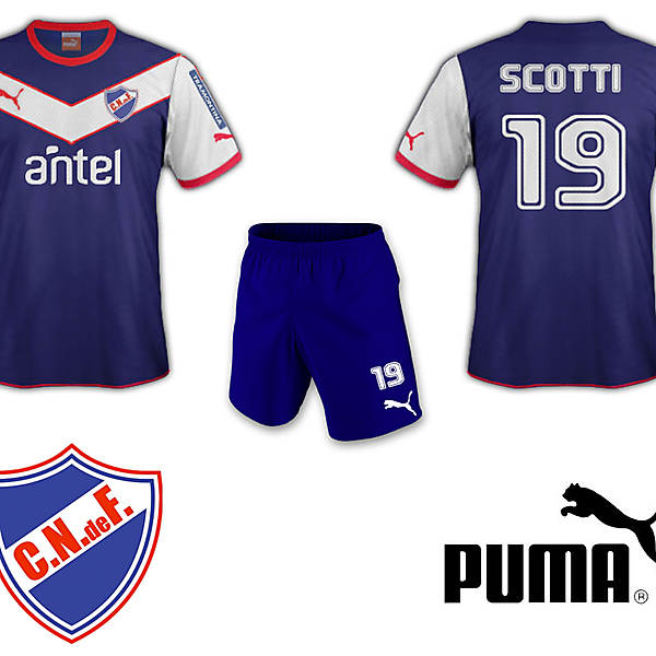 Club Nacional de Football Away Kit Puma