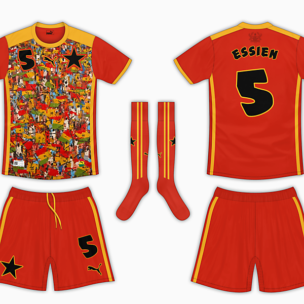 Ghana Away Kit - Puma