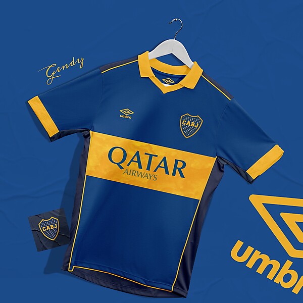 Boca Juniors Home Kit Concept 