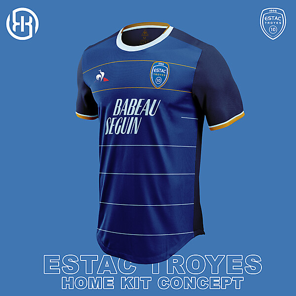 ESTAC Troyes | Home kit concept