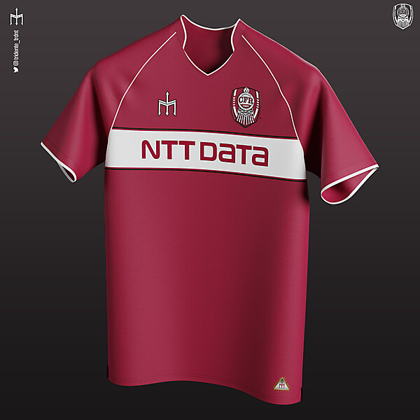 Fotbal Club CFR 1907 Cluj X TRIDENTE | Home kit