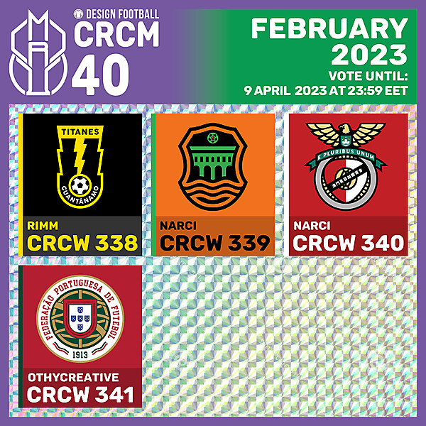 CRCM 40 - VOTING PHASE - FEBRUARY 2023