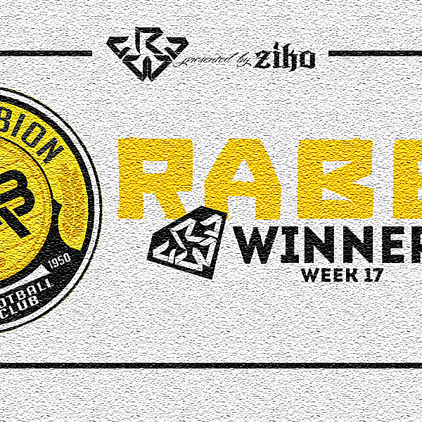 CRCW - WEEK 17 - WINNER