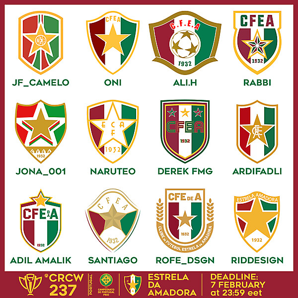 CRCW 237 VOTING - ESTRELA DA AMADORA