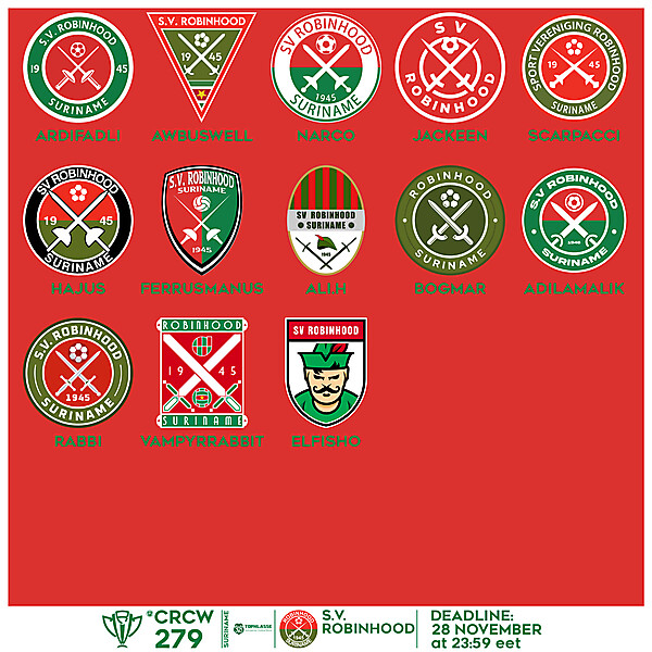 CRCW 279 - VOTING - S.V. ROBINHOOD