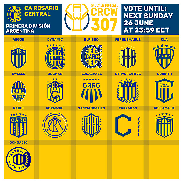CRCW 307 - VOTING PHASE - CA ROSARIO CENTRAL