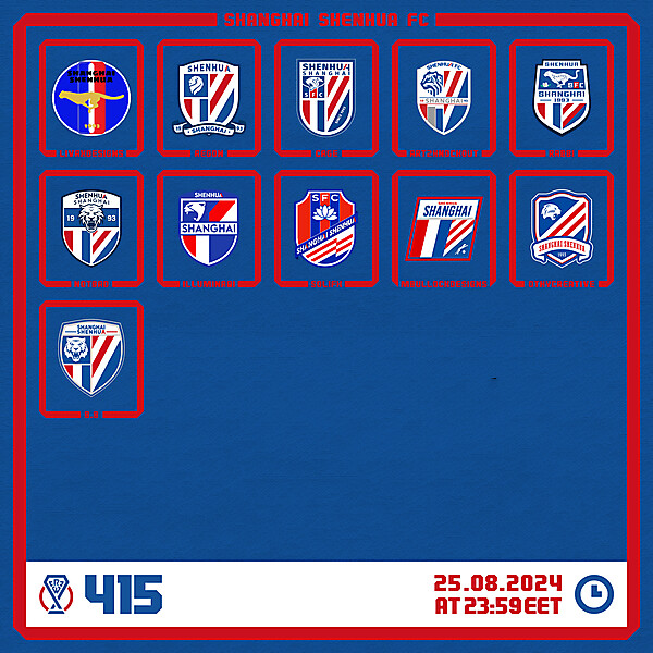 CRCW 415 - VOTING PHASE - SHANGHAI SHENHUA FC