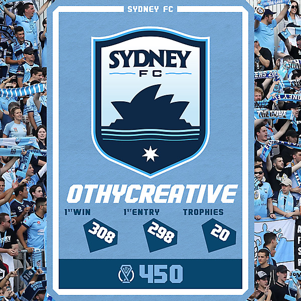CRCW 450 - ANNIVERSARY EDITION - SYDNEY FC - OTHYCREATIVE