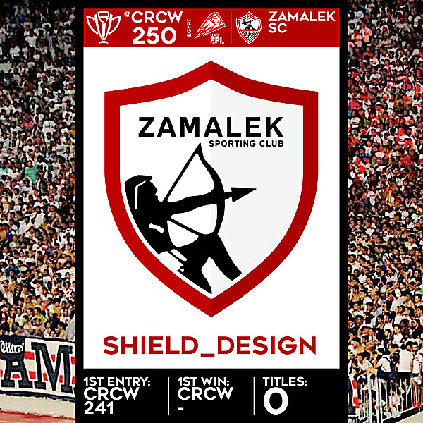 CRCW SPECIAL EDITION 250 - ZAMALEK SC - SHIELD_DESIGN