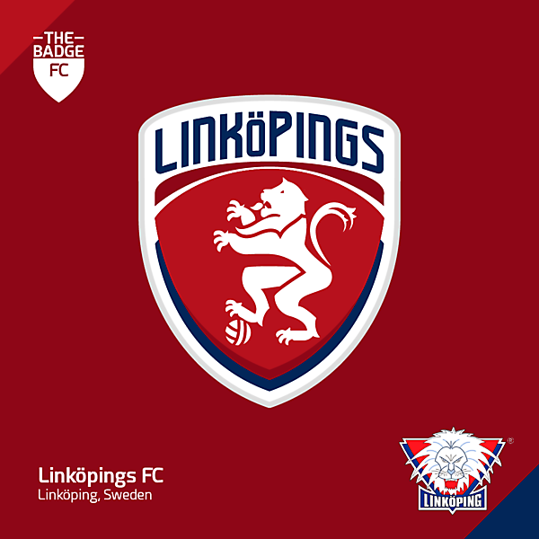 Linköpings FC Badge Redesign Concept by @thebadgefc - CRCW 209
