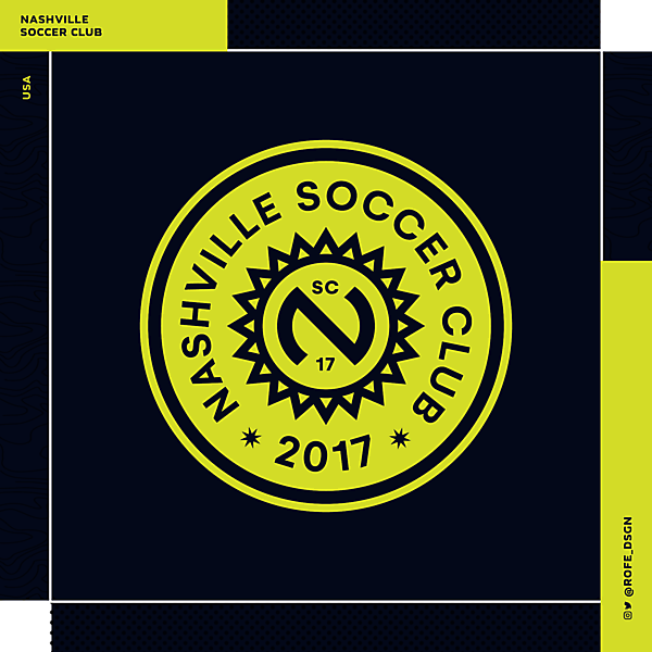 Nashville Soccer Club | Rebranding By @rofe_dsgn