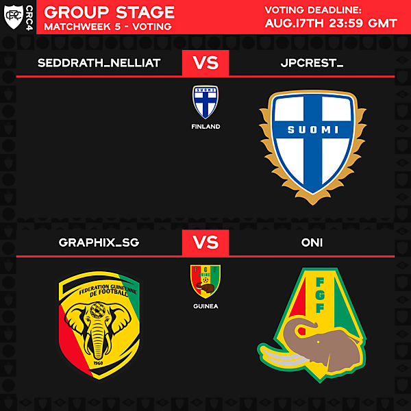 Crest Redesign Cup - Season 4 - [CLOSED]