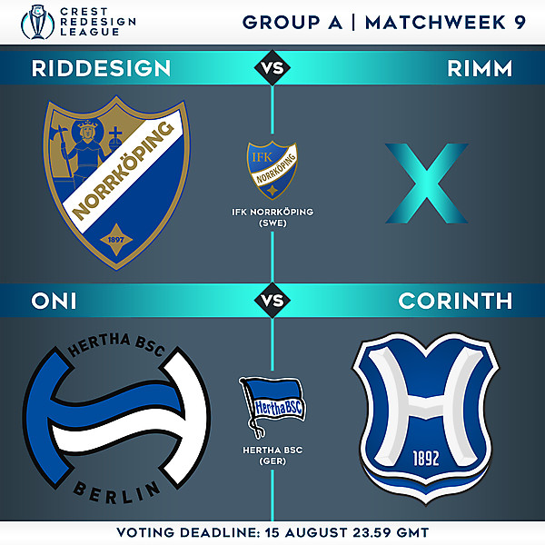 Group A - Matchweek 9 - Voting