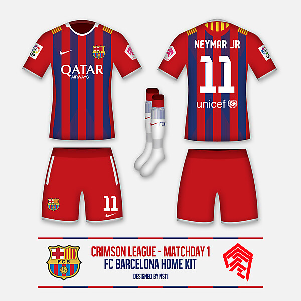 FC BARCELONA - Crimson League - Matchday 1