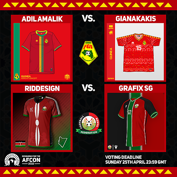 Designing for the AFCON 2022 [CLOSED]