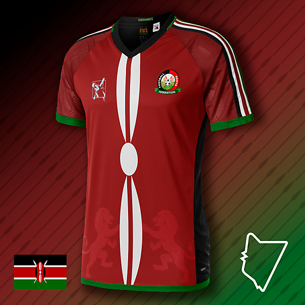 Kenya shirt concept - Riddesign