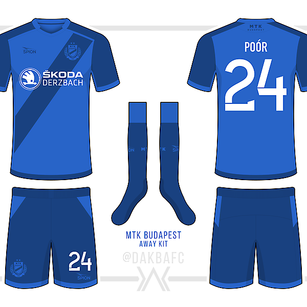 MTK Budapest Away - DFSL R8