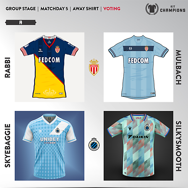 matchday 5 voting - group A