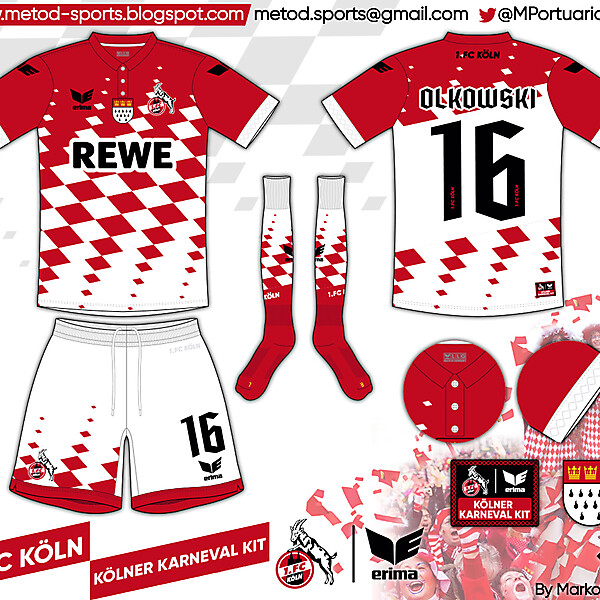1.FC Köln - Kölner Karneval Kit