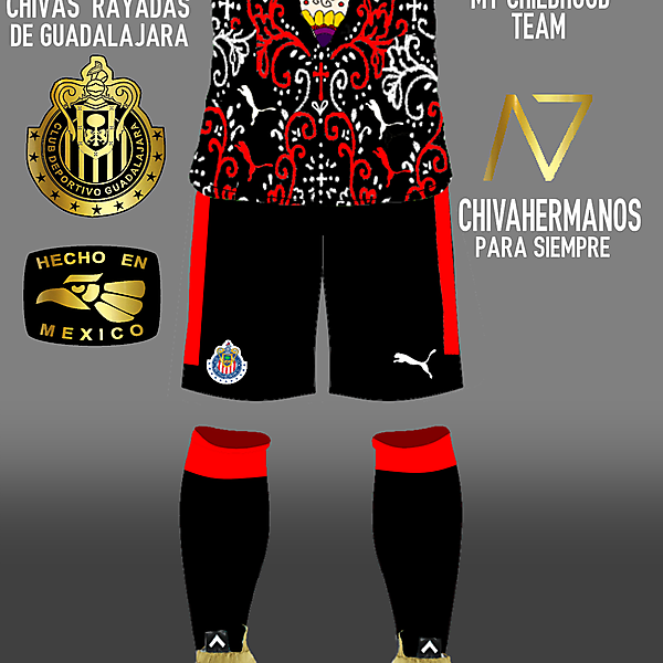 Chivas Rayadas De Guadalajara - Dia De Los Muertos Kit