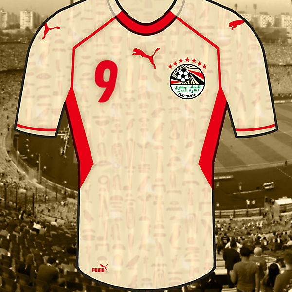 قميص ساندي للمنتخب المصري لكرة القدم