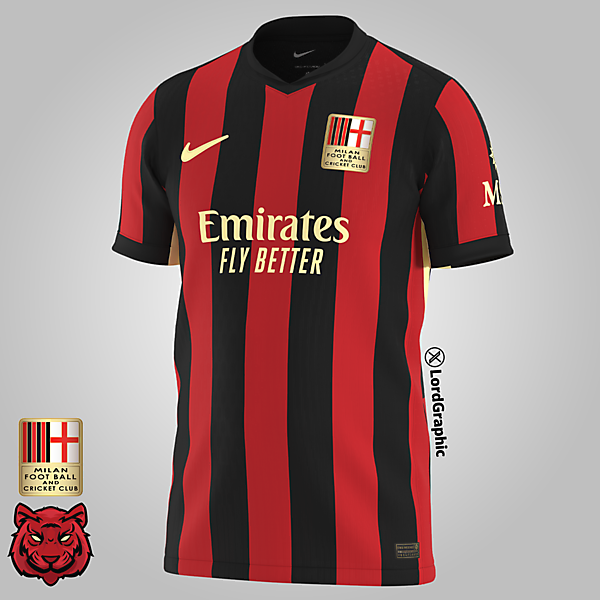 AC Milan x Nike | Home concept jersey