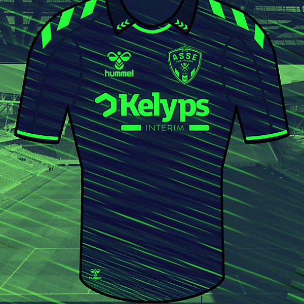 AS Saint-Étienne Chemise Fluo