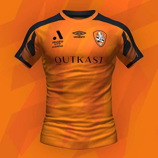 Brisbane Roar | Umbro | Home Concept