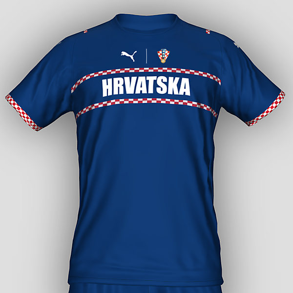Croatia away kit Puma by @feliplayzz