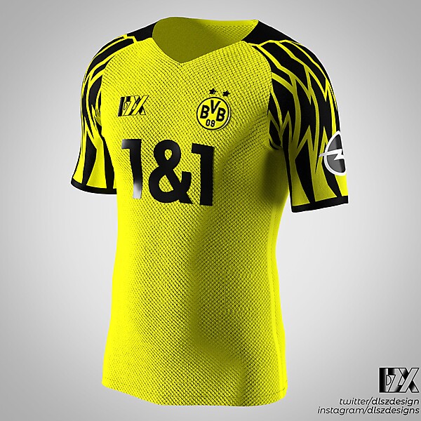 Dortmund Home Jersey DLSZDESIGN