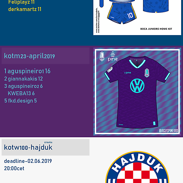 KOTW98 / KOTM23 / KOTW100