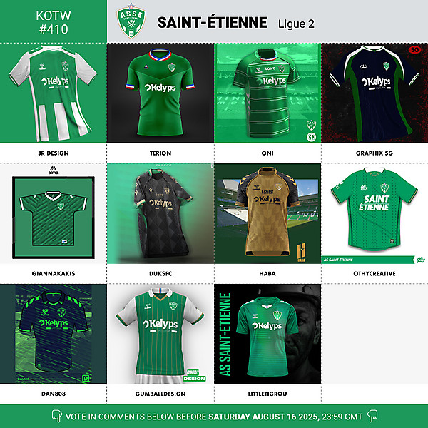 KOTW 410 - VOTING - SAINT-ÉTIENNE