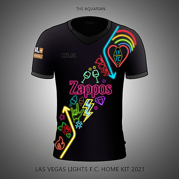 Las Vegas Lights FC Kit Concept