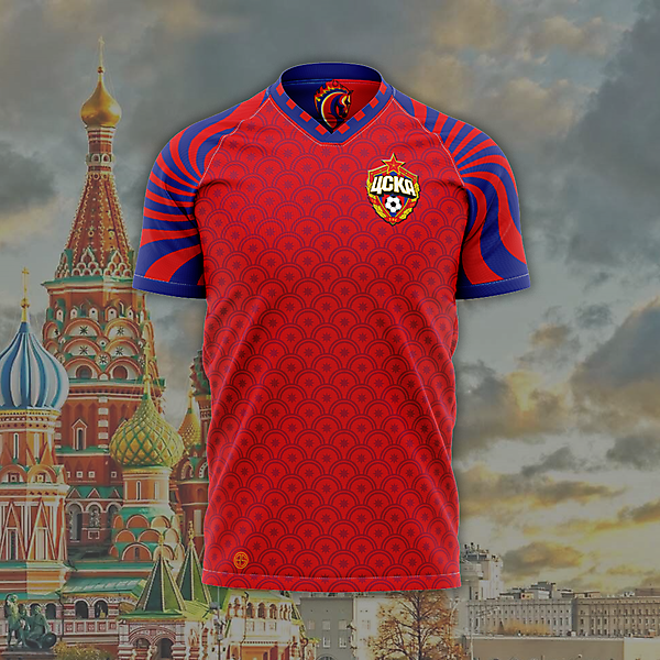 PFC CSKA Moscow Home Jersey Concept