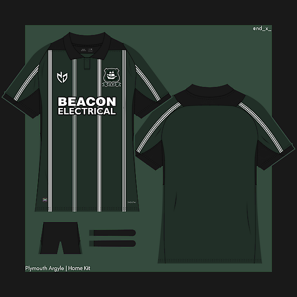 Plymouth Argyle Home Kit