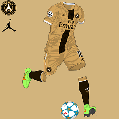 PSG x Air Jordan XVI Ginger (3rd kit)